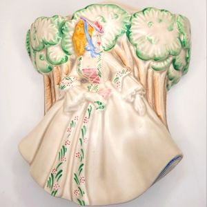 Vintage Clarice Cliff - Lady Anne - 1936 Wall Pocket